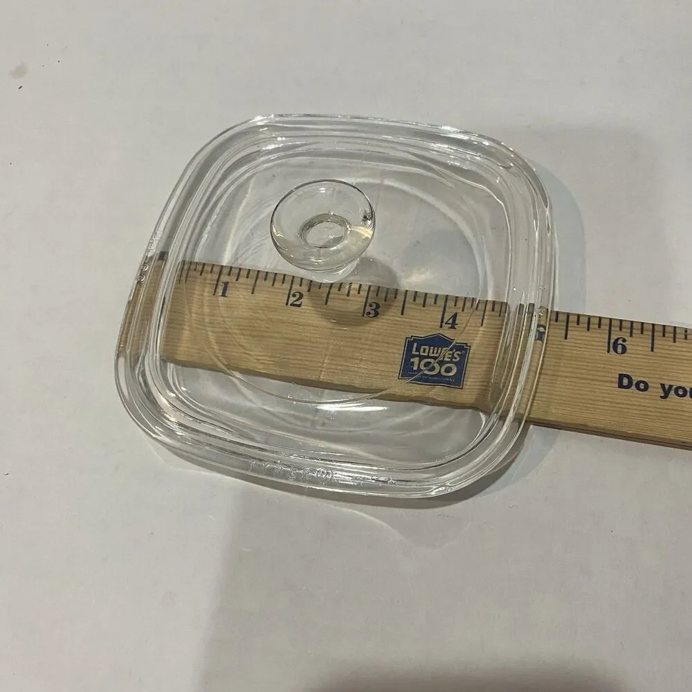 Petite Pan Pyrex Glass 5” Lid P-41-GC Corning Ware  Replacement Read Desc. A-3